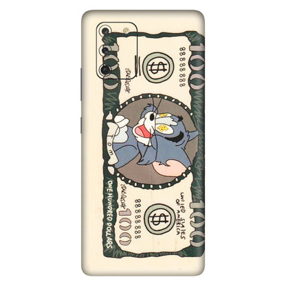 Samsung A/S Series Phone Skins (All Models) - One Hundred Dollar Tom - Transparent Finish (T-16) Samsung Galaxy S10 Lite