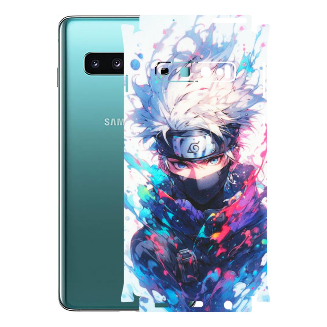 Samsung A/S Series Phone Skins (All Models) - Naruto Face Mask - Matte Finish (M-03) Samsung Galaxy S10