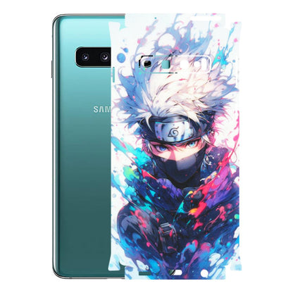 Samsung A/S Series Phone Skins (All Models) - Naruto Face Mask - Matte Finish (M-03) Samsung Galaxy S10