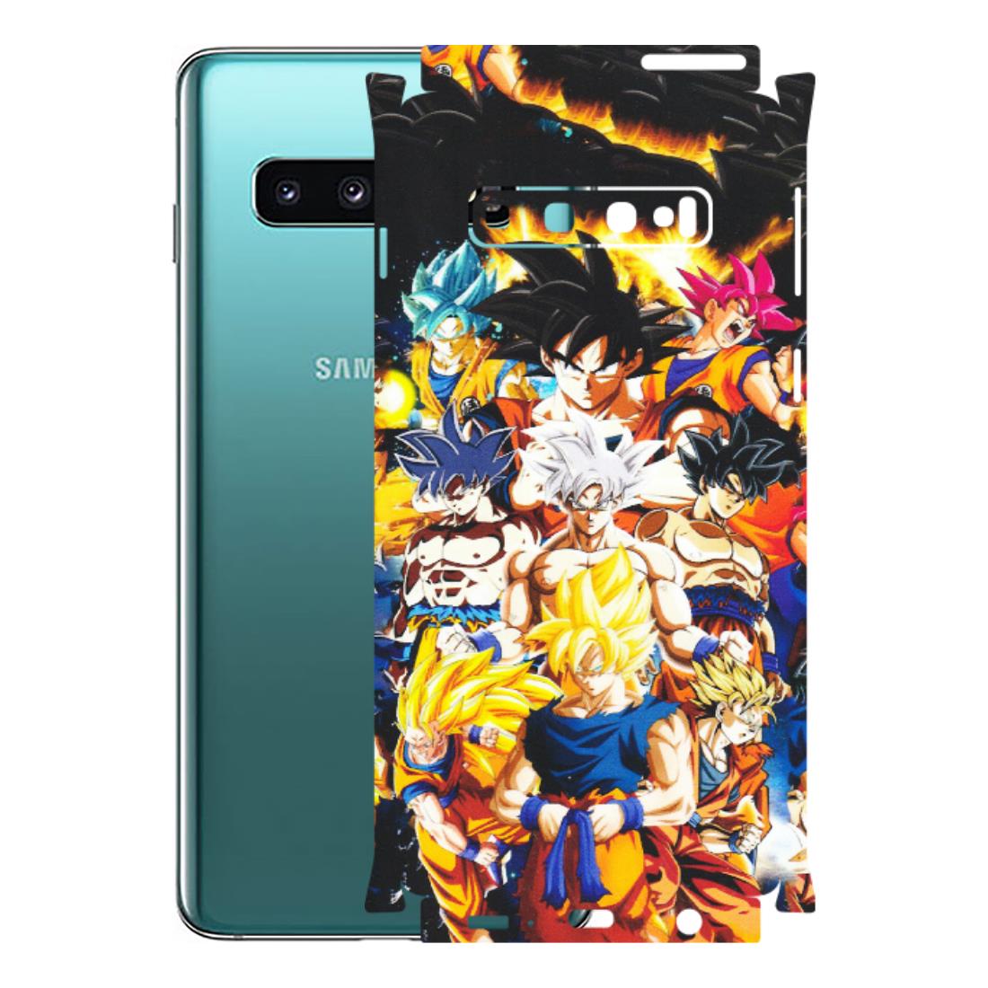 Samsung A/S Series Phone Skins (All Models) - Ultimate Dragon Ball Z - Matte Finish (M-100) Samsung Galaxy S10