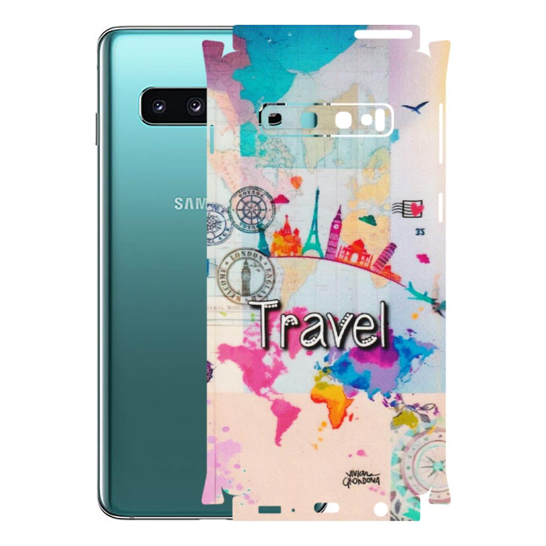 Samsung A/S Series Phone Skins (All Models) - Travel The Wonders - Matte Finish (M-108) Samsung Galaxy S10