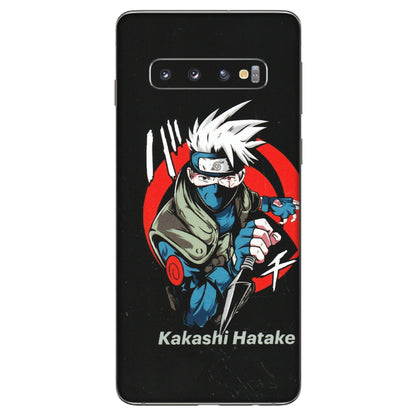 Samsung A/S Series Phone Skins (All Models) - Naruto Kakashi Hatake Killer - Matte Finish (M-114) Samsung Galaxy S10