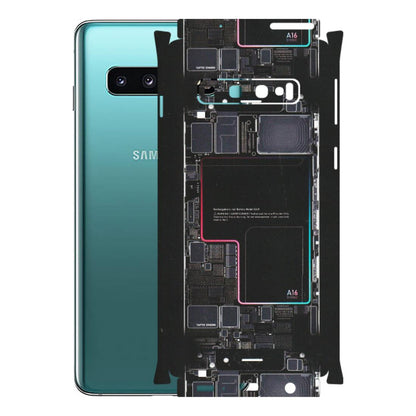 Samsung A/S Series Phone Skins (All Models) - Motherboard Circuit Layout - Matte Finish (M-117) Samsung Galaxy S10