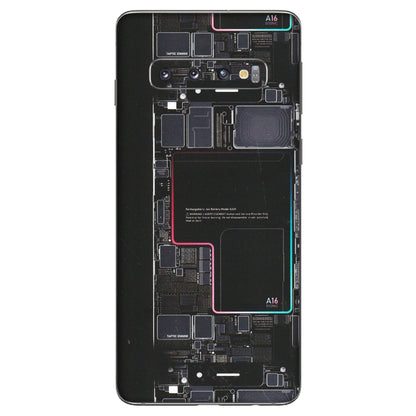Samsung A/S Series Phone Skins (All Models) - Motherboard Circuit Layout - Matte Finish (M-117) Samsung Galaxy S10