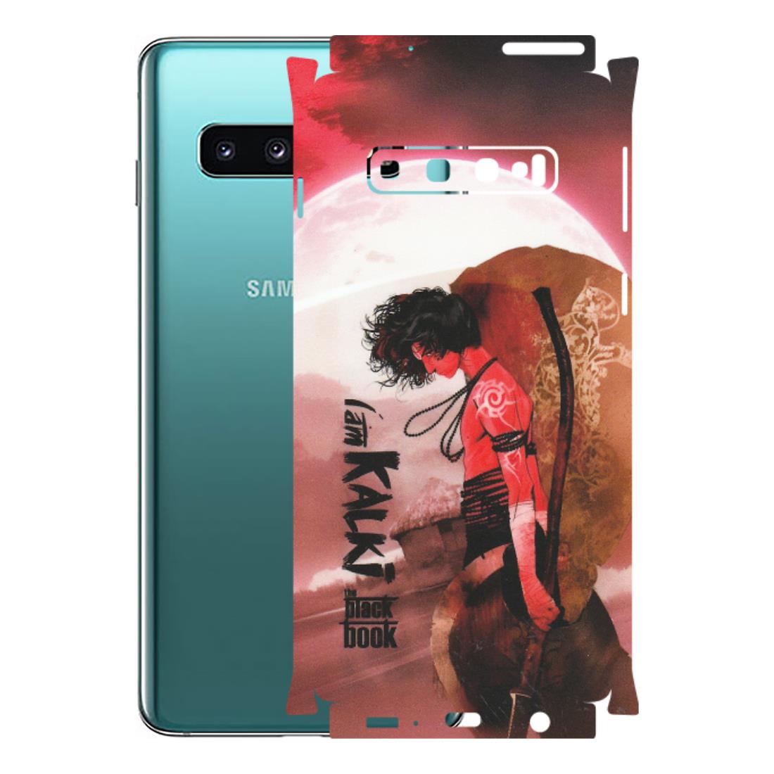 Samsung A/S Series Phone Skins (All Models) - The Black Book Kalia Anime - Matte Finish (M-129) Samsung Galaxy S10