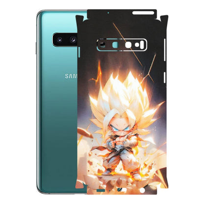 Samsung A/S Series Phone Skins (All Models) - Goku Dragon Cute Anime - Matte Finish (M-131) Samsung Galaxy S10