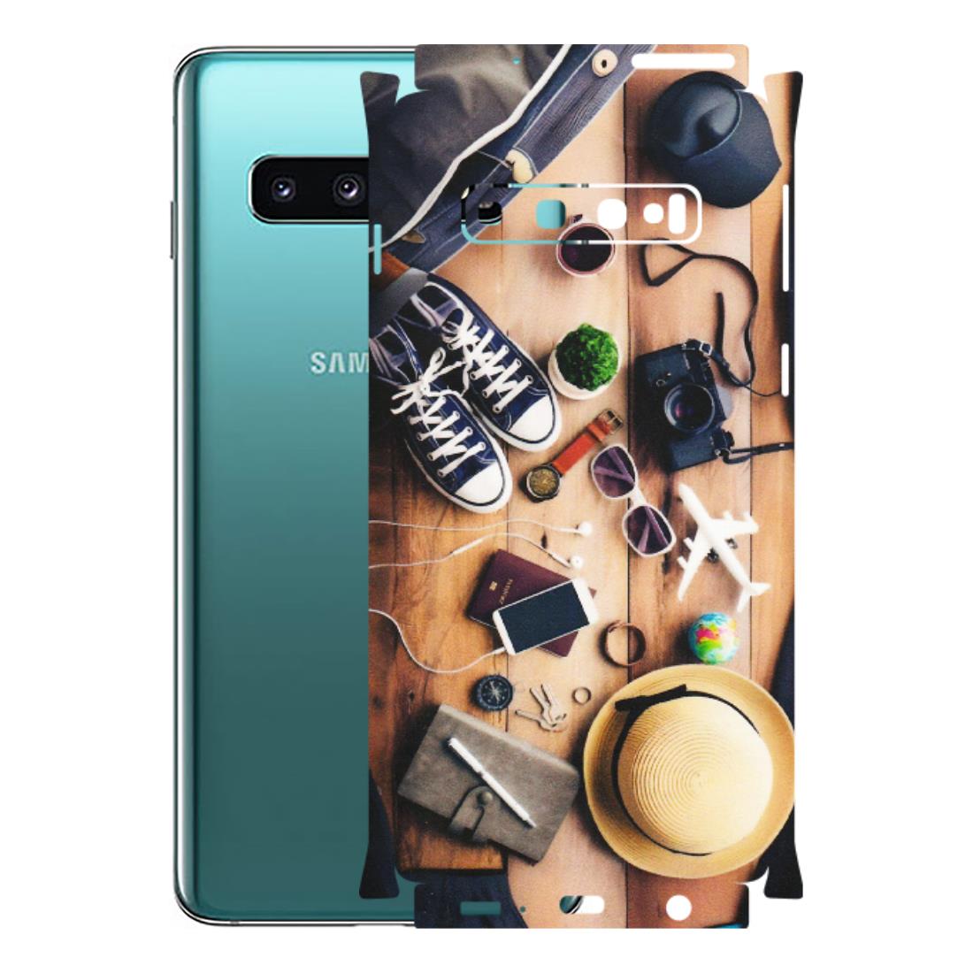 Samsung A/S Series Phone Skins (All Models) - Travel Wanderlust - Matte Finish (M-133) Samsung Galaxy S10