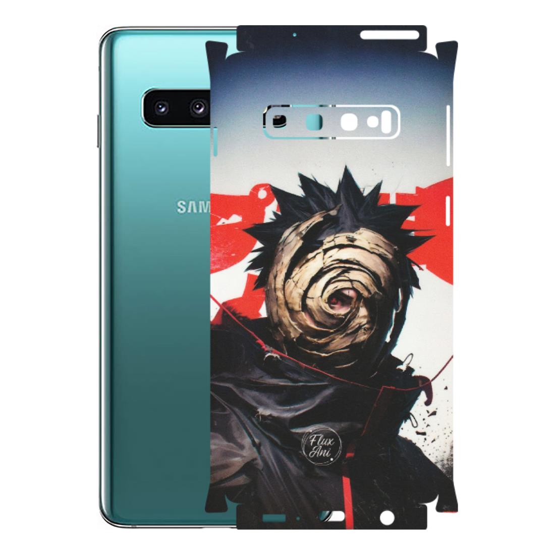 Samsung A/S Series Phone Skins (All Models) - Obito Uchiha Cool Anime - Matte Finish (M-134) Samsung Galaxy S10