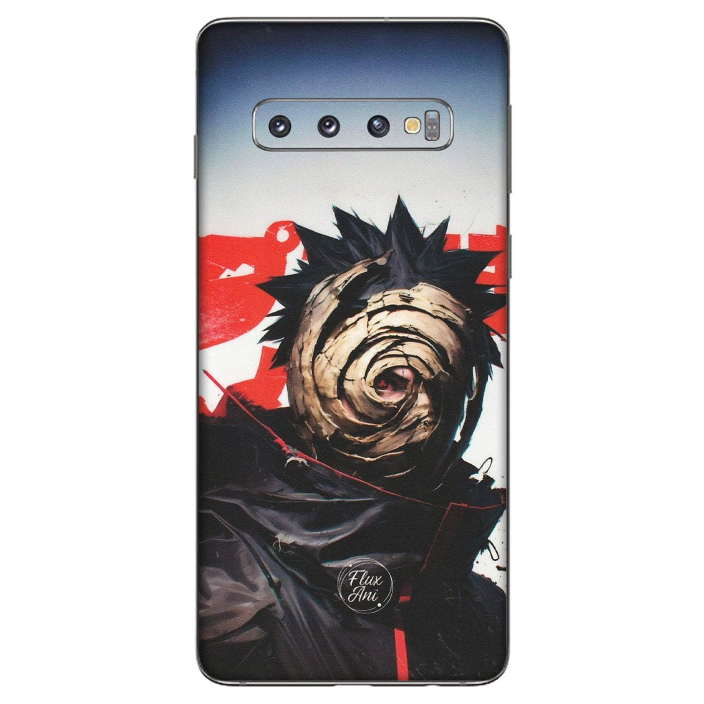 Samsung A/S Series Phone Skins (All Models) - Obito Uchiha Cool Anime - Matte Finish (M-134) Samsung Galaxy S10