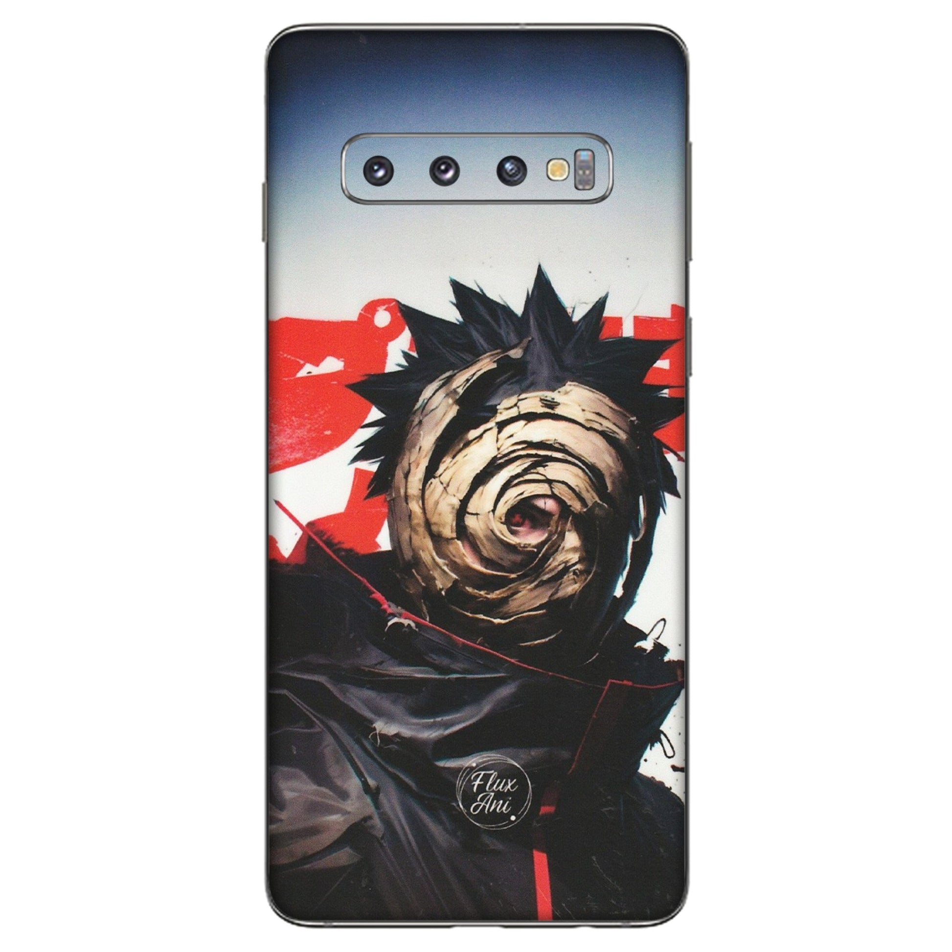 Samsung A/S Series Phone Skins (All Models) - Obito Uchiha Cool Anime - Matte Finish (M-134) Samsung Galaxy S10