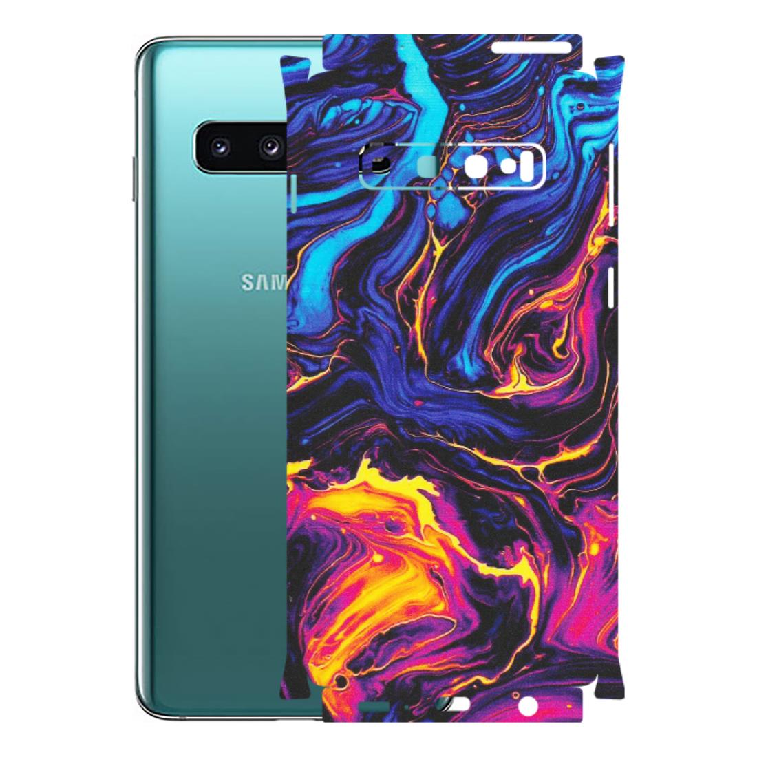 Samsung A/S Series Phone Skins (All Models) - Abstract Paint Classy - Matte Finish (M-15) Samsung Galaxy S10