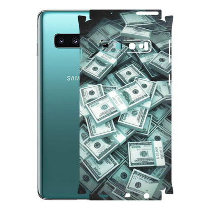 Samsung A/S Series Phone Skins (All Models) - Hundred Dollar Bill - Matte Finish (M-162) Samsung Galaxy S10