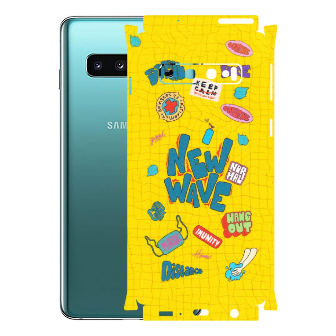 Samsung A/S Series Phone Skins (All Models) - New Wave Life - Matte Finish (M-17) Samsung Galaxy S10