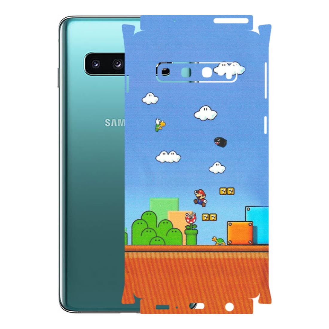 Samsung A/S Series Phone Skins (All Models) - Mario Game Scene - Matte Finish (M-24) Samsung Galaxy S10