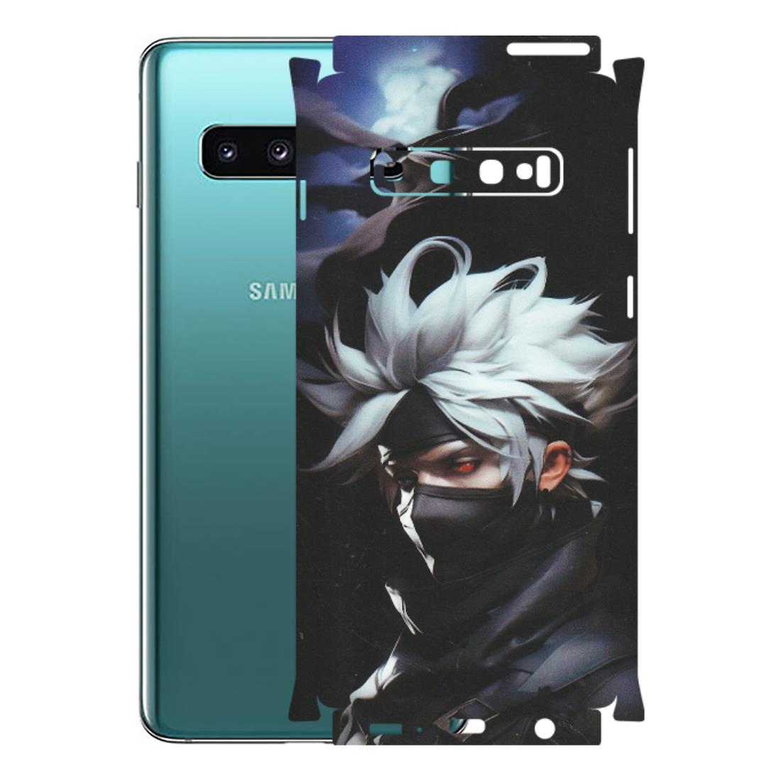Samsung A/S Series Phone Skins (All Models) - Ash & Pikachu - Matte Finish (M-26) Samsung Galaxy S10