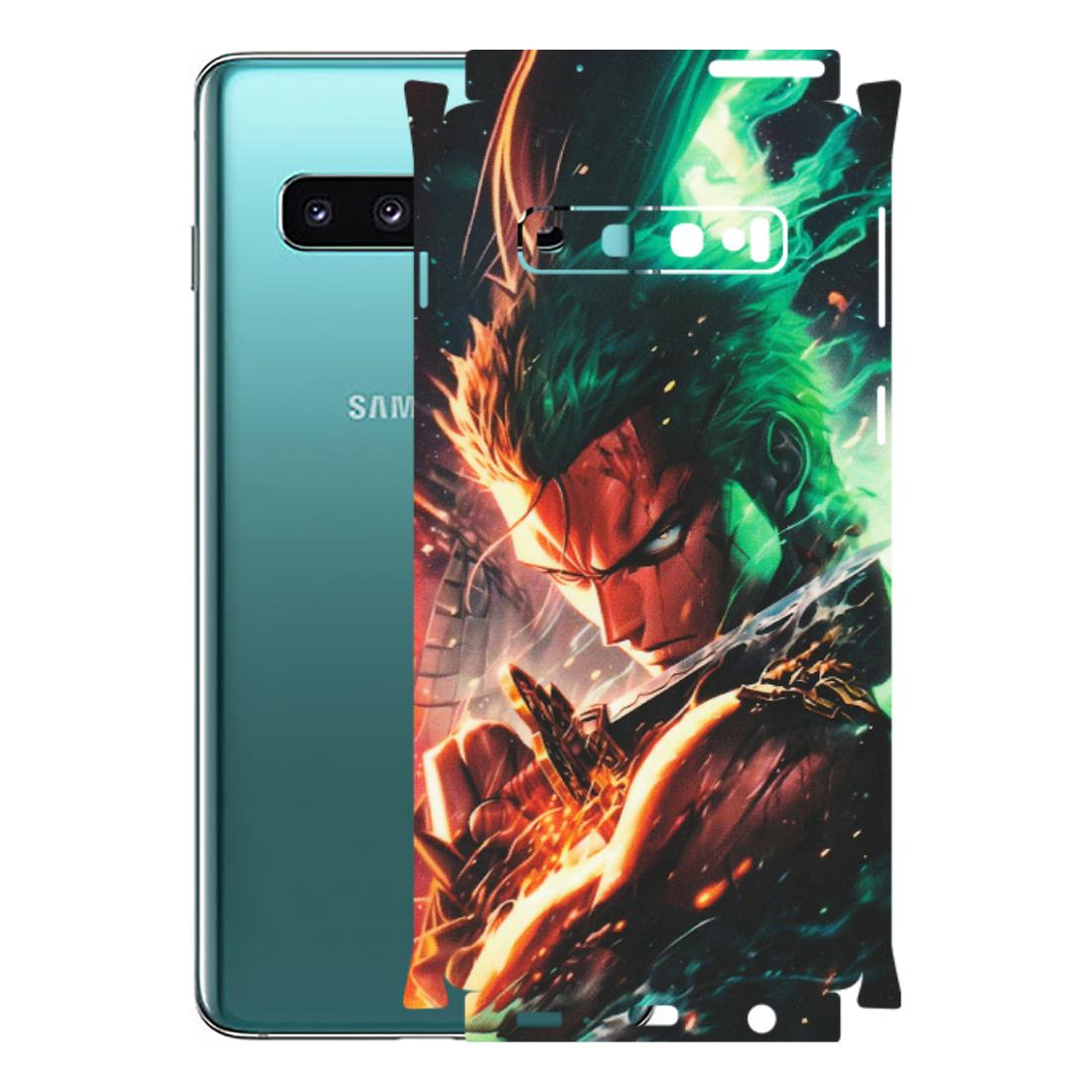 Samsung A/S Series Phone Skins (All Models) - Anime Gojo Sword - Matte Finish (M-32) Samsung Galaxy S10