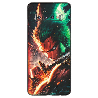 Samsung A/S Series Phone Skins (All Models) - Anime Gojo Sword - Matte Finish (M-32) Samsung Galaxy S10
