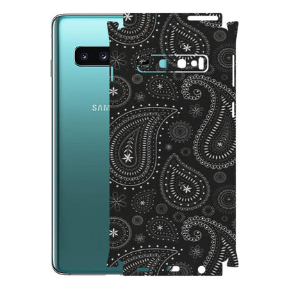 Samsung A/S Series Phone Skins (All Models) - Black Sober Kerry - Matte Finish (M-37) Samsung Galaxy S10