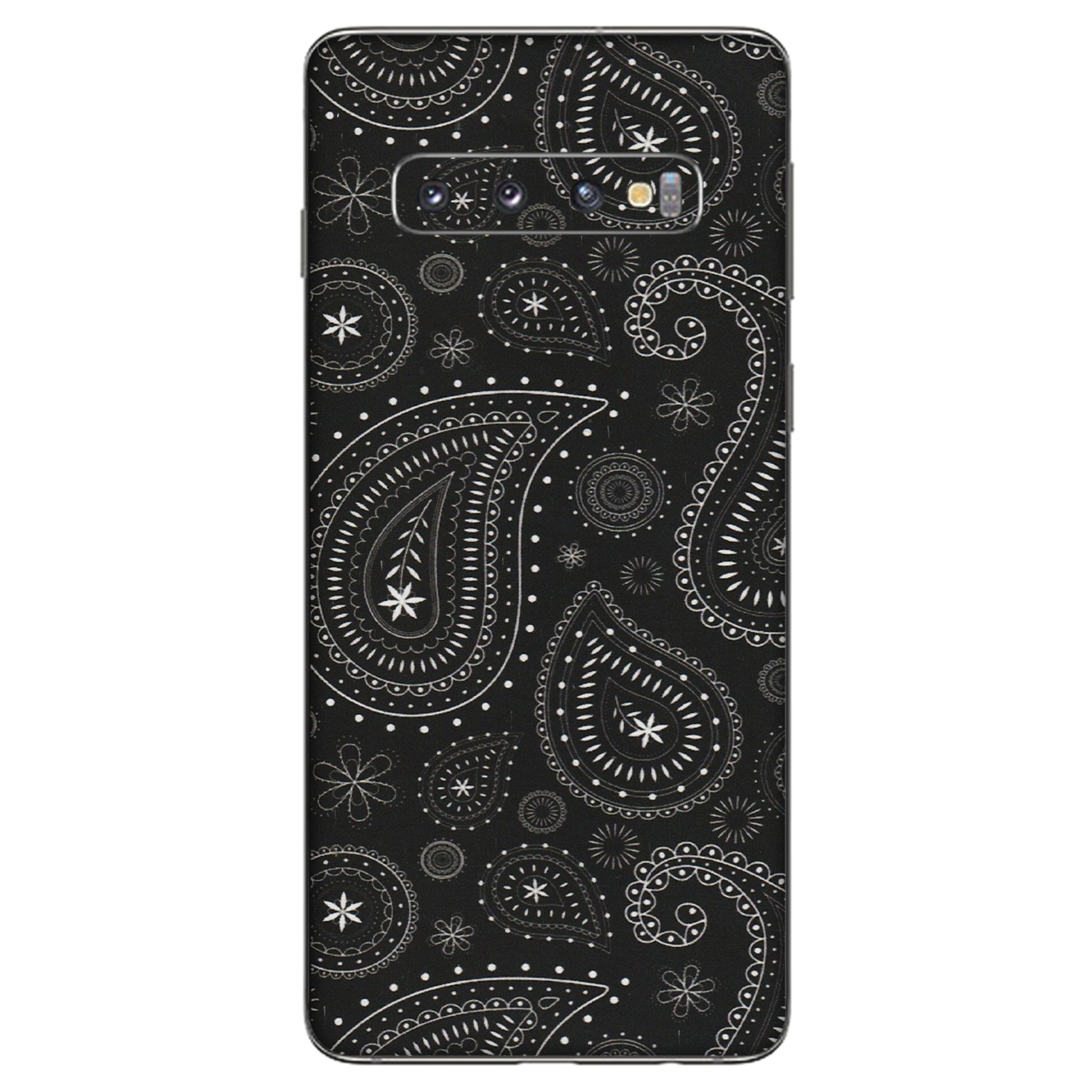 Samsung A/S Series Phone Skins (All Models) - Black Sober Kerry - Matte Finish (M-37) Samsung Galaxy S10