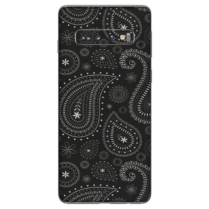 Samsung A/S Series Phone Skins (All Models) - Black Sober Kerry - Matte Finish (M-37) Samsung Galaxy S10