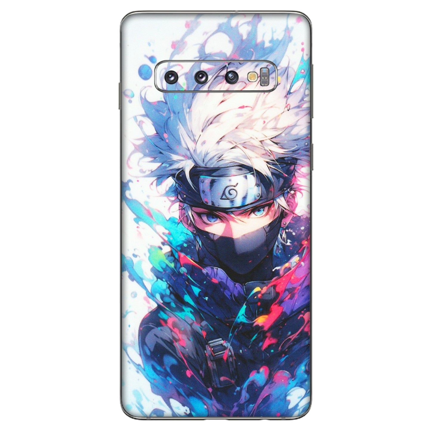 Samsung A/S Series Phone Skins (All Models) - Naruto Face Mask - Matte Finish (M-03) Samsung Galaxy S10
