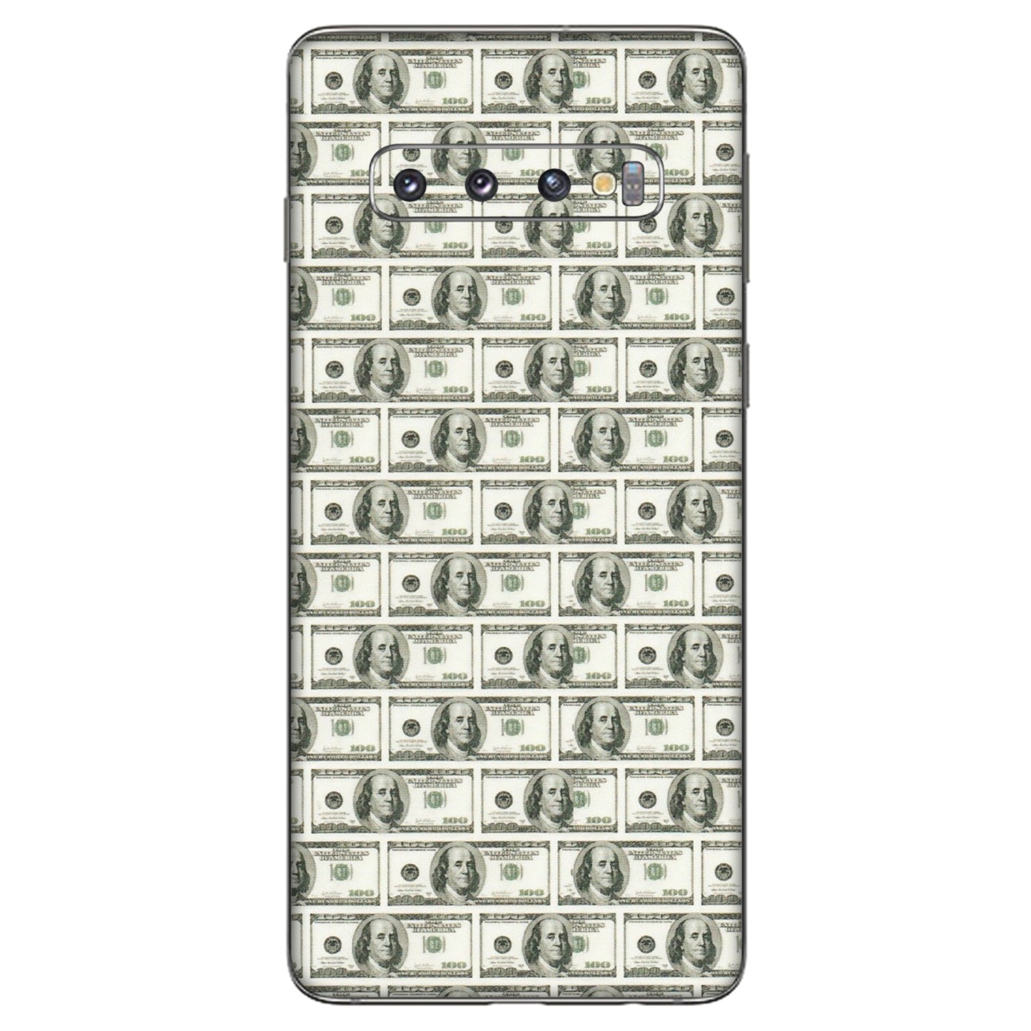 Samsung A/S Series Phone Skins (All Models) - I Love Dollars - Matte Finish (M-40) Samsung Galaxy S10