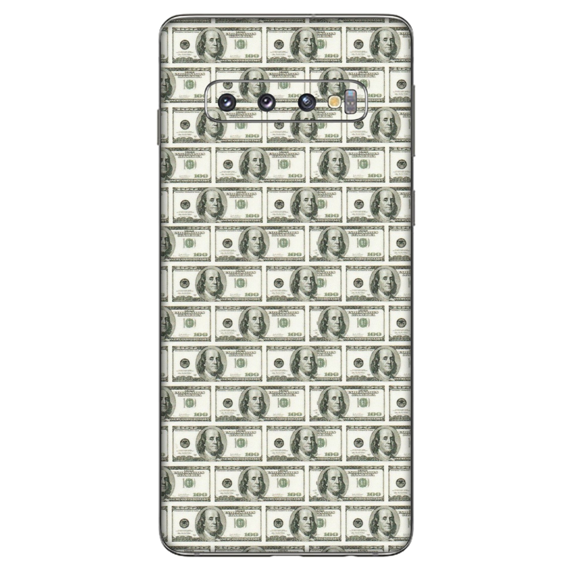 Samsung A/S Series Phone Skins (All Models) - I Love Dollars - Matte Finish (M-40) Samsung Galaxy S10