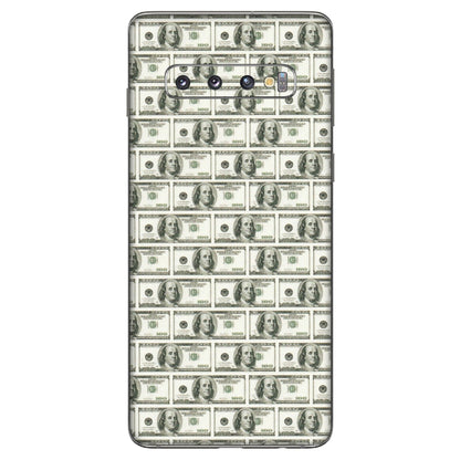 Samsung A/S Series Phone Skins (All Models) - I Love Dollars - Matte Finish (M-40) Samsung Galaxy S10
