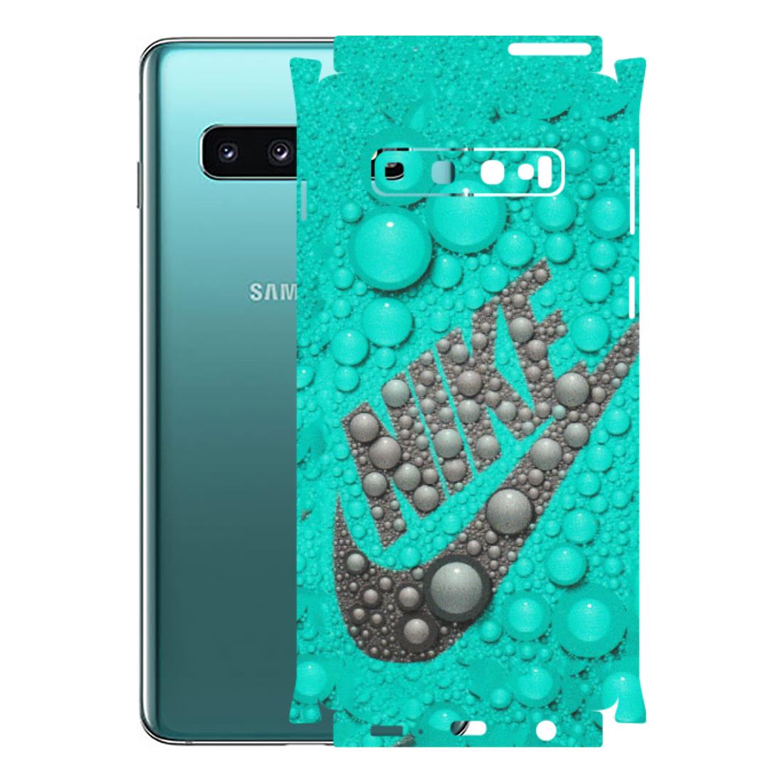Samsung A/S Series Phone Skins (All Models) - Shoe Brand Bubbles - Matte Finish (M-42) Samsung Galaxy S10