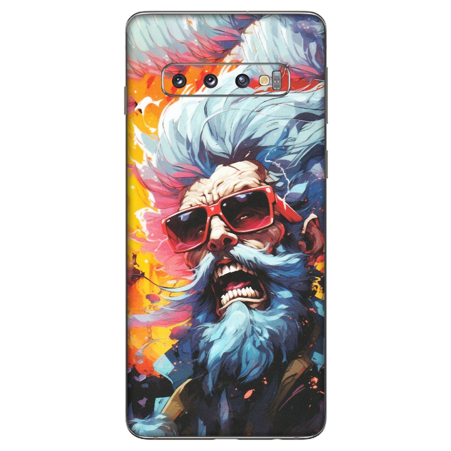 Samsung A/S Series Phone Skins (All Models) - Daddy Cool Character - Matte Finish (M-43) Samsung Galaxy S10