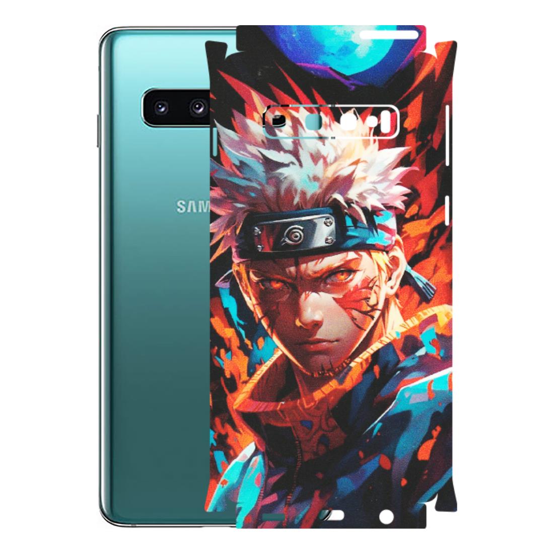 Samsung A/S Series Phone Skins (All Models) - Anime Ferocious Character - Matte Finish (M-44) Samsung Galaxy S10