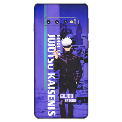 Samsung A/S Series Phone Skins (All Models) - Jujutsu Kaisen Gojo - Matte Finish (M-05) Samsung Galaxy S10