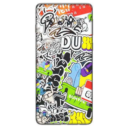 Samsung A/S Series Phone Skins (All Models) - Dope Graffiti - Matte Finish (M-61) Samsung Galaxy S10