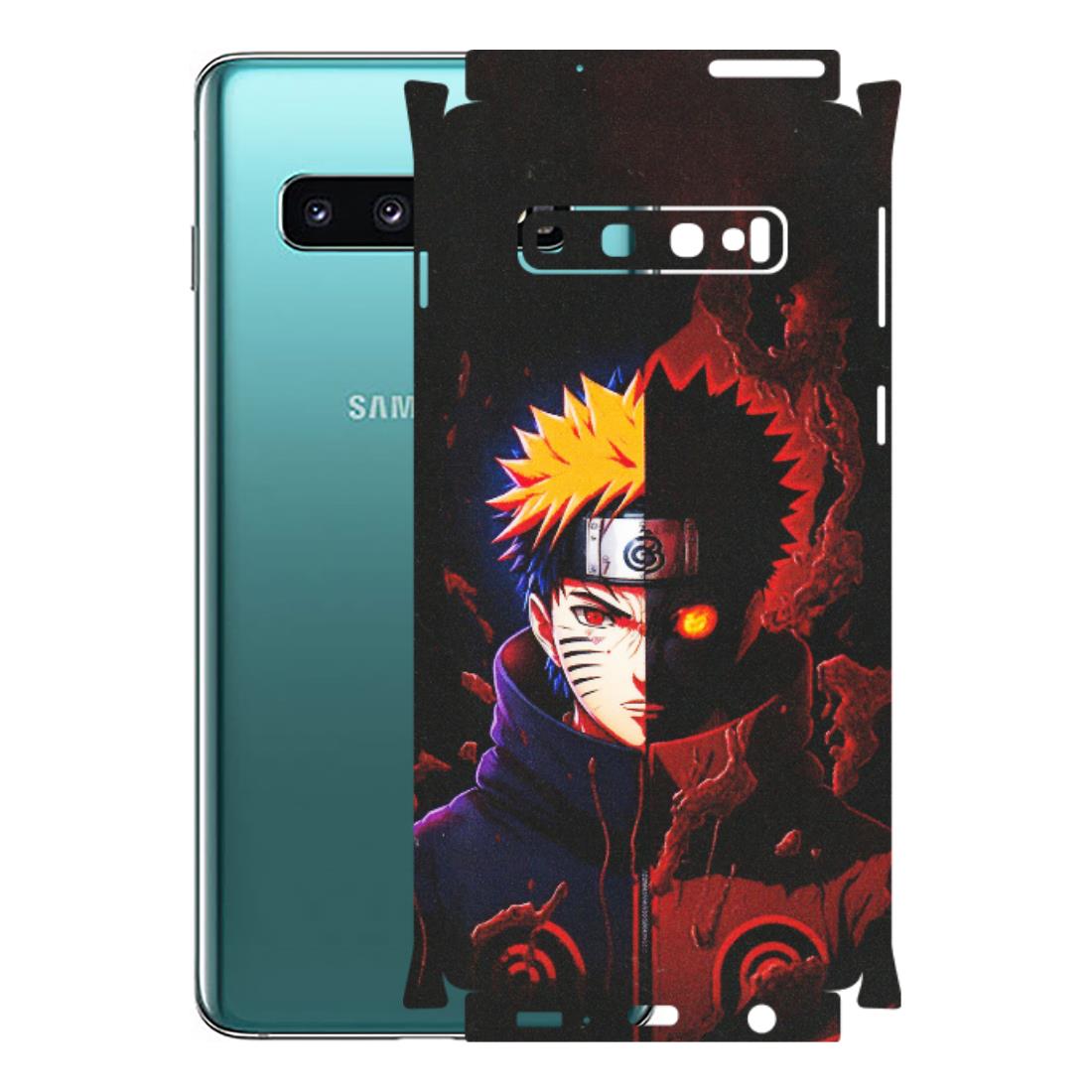 Samsung A/S Series Phone Skins (All Models) - Naruto X Evil - Matte Finish (M-70) Samsung Galaxy S10