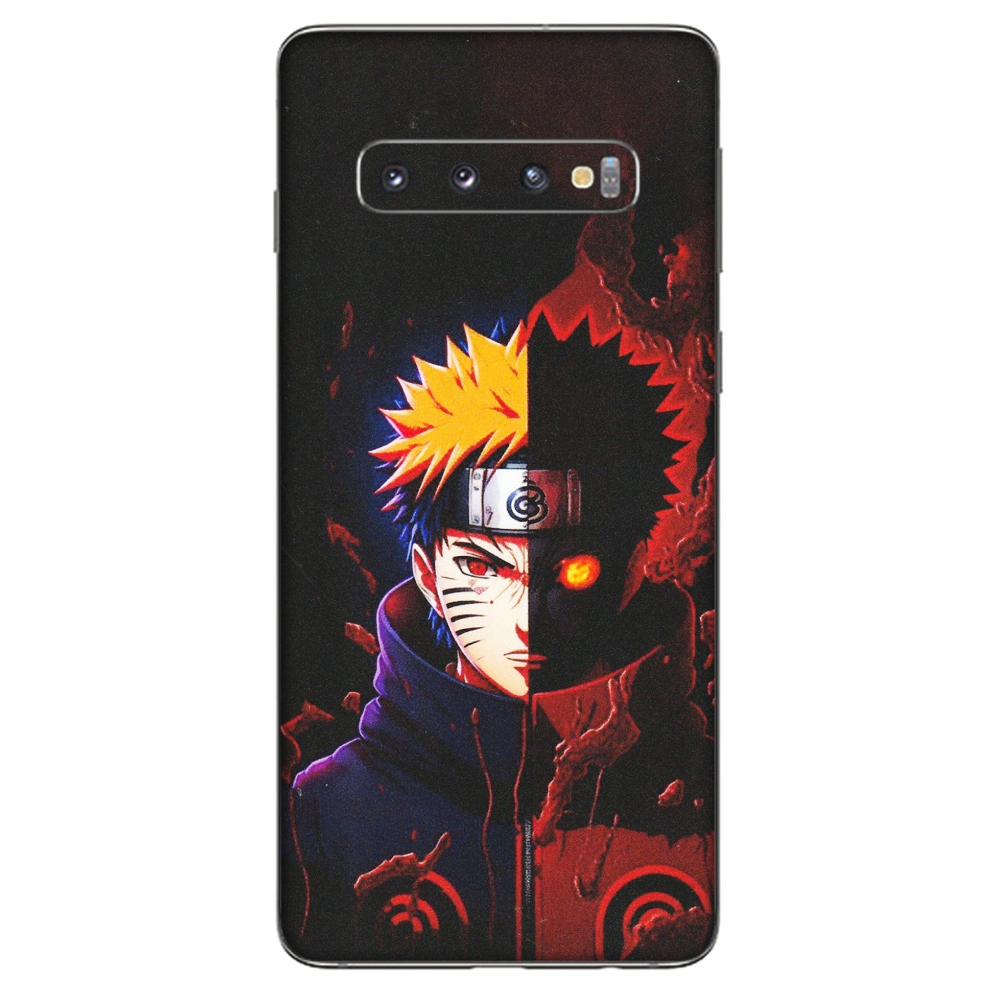 Samsung A/S Series Phone Skins (All Models) - Naruto X Evil - Matte Finish (M-70) Samsung Galaxy S10