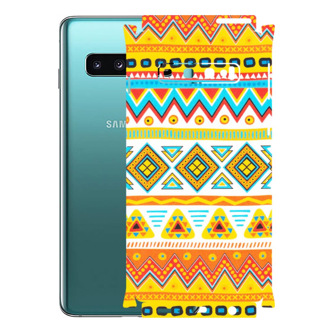 Samsung A/S Series Phone Skins (All Models) - Mexican Abstract - Matte Finish (M-71) Samsung Galaxy S10