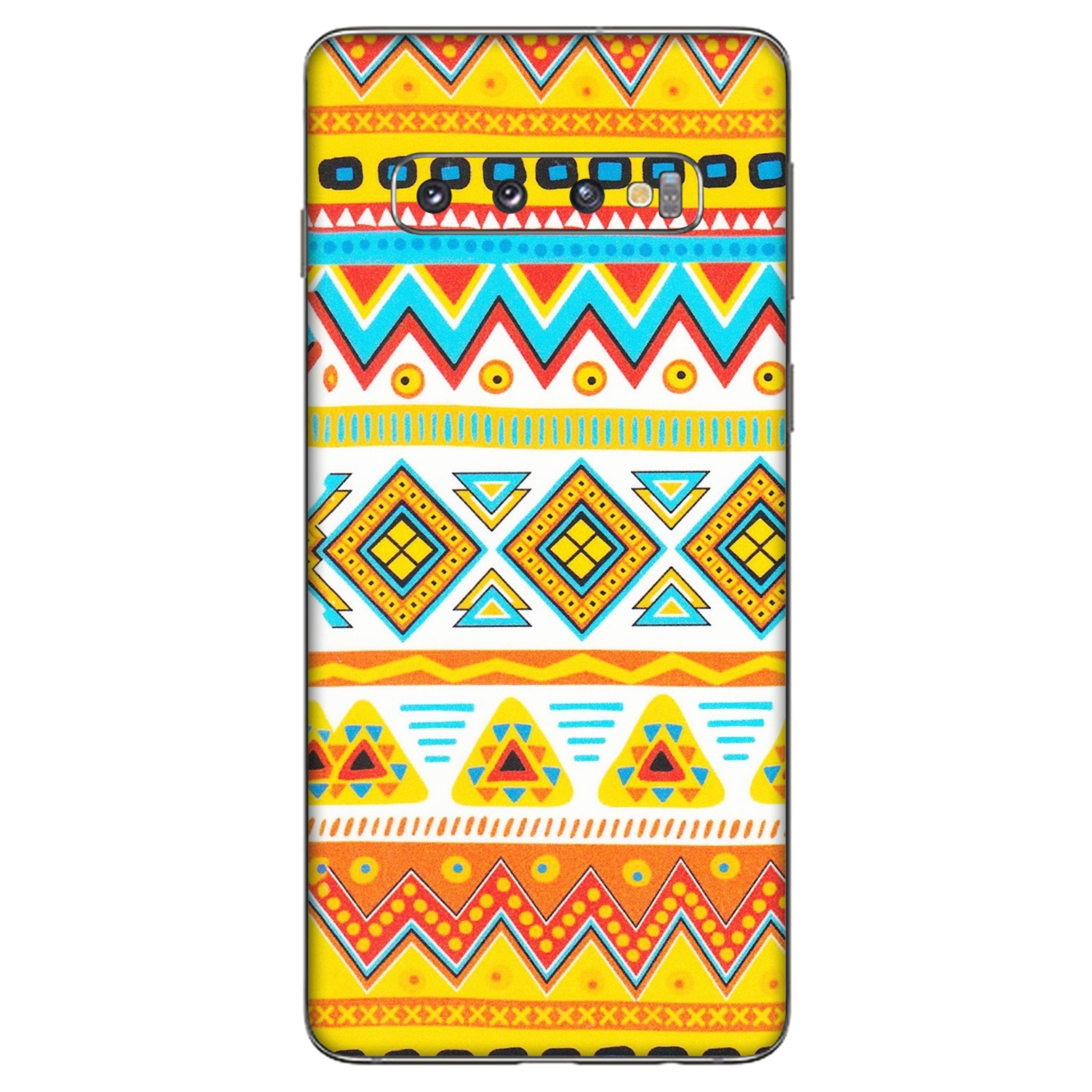 Samsung A/S Series Phone Skins (All Models) - Mexican Abstract - Matte Finish (M-71) Samsung Galaxy S10