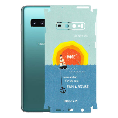 Samsung A/S Series Phone Skins (All Models) - A Beautiful Sunset of Hope - Matte Finish (M-75) Samsung Galaxy S10