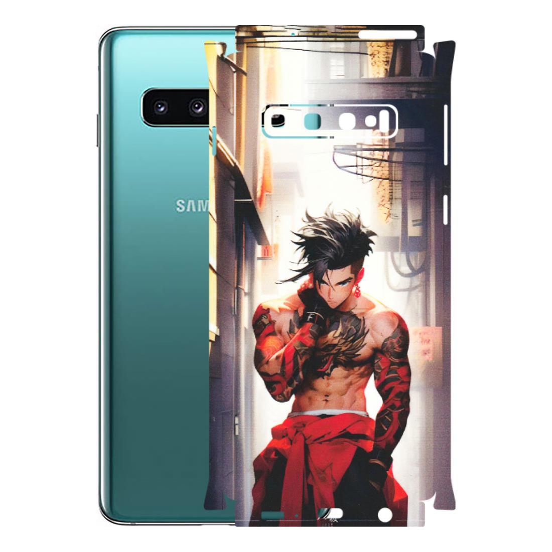 Samsung A/S Series Phone Skins (All Models) - In the streets of Japan - Matte Finish (M-77) Samsung Galaxy S10
