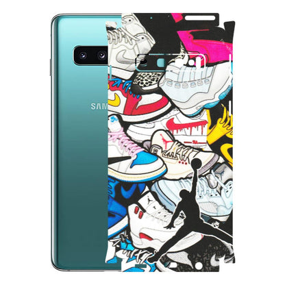 Samsung A/S Series Phone Skins (All Models) - Jordan Sneakers Fan - Matte Finish (M-80) Samsung Galaxy S10