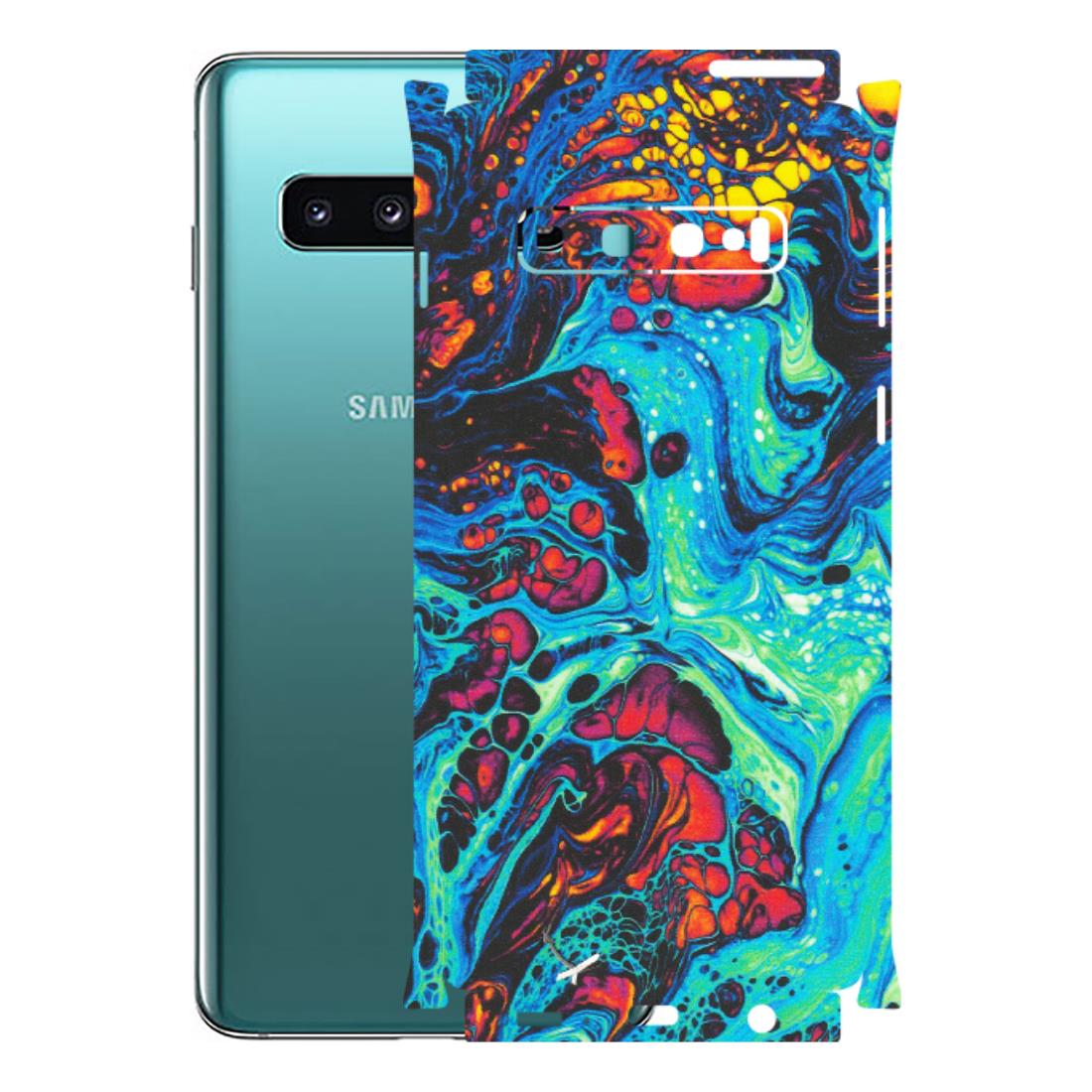 Samsung A/S Series Phone Skins (All Models) - Majestic Galactic Marbel - Matte Finish (M-85) Samsung Galaxy S10