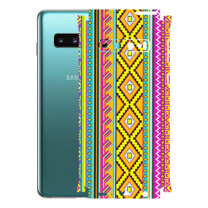 Samsung A/S Series Phone Skins (All Models) - Thai illustration - Matte Finish (M-89) Samsung Galaxy S10