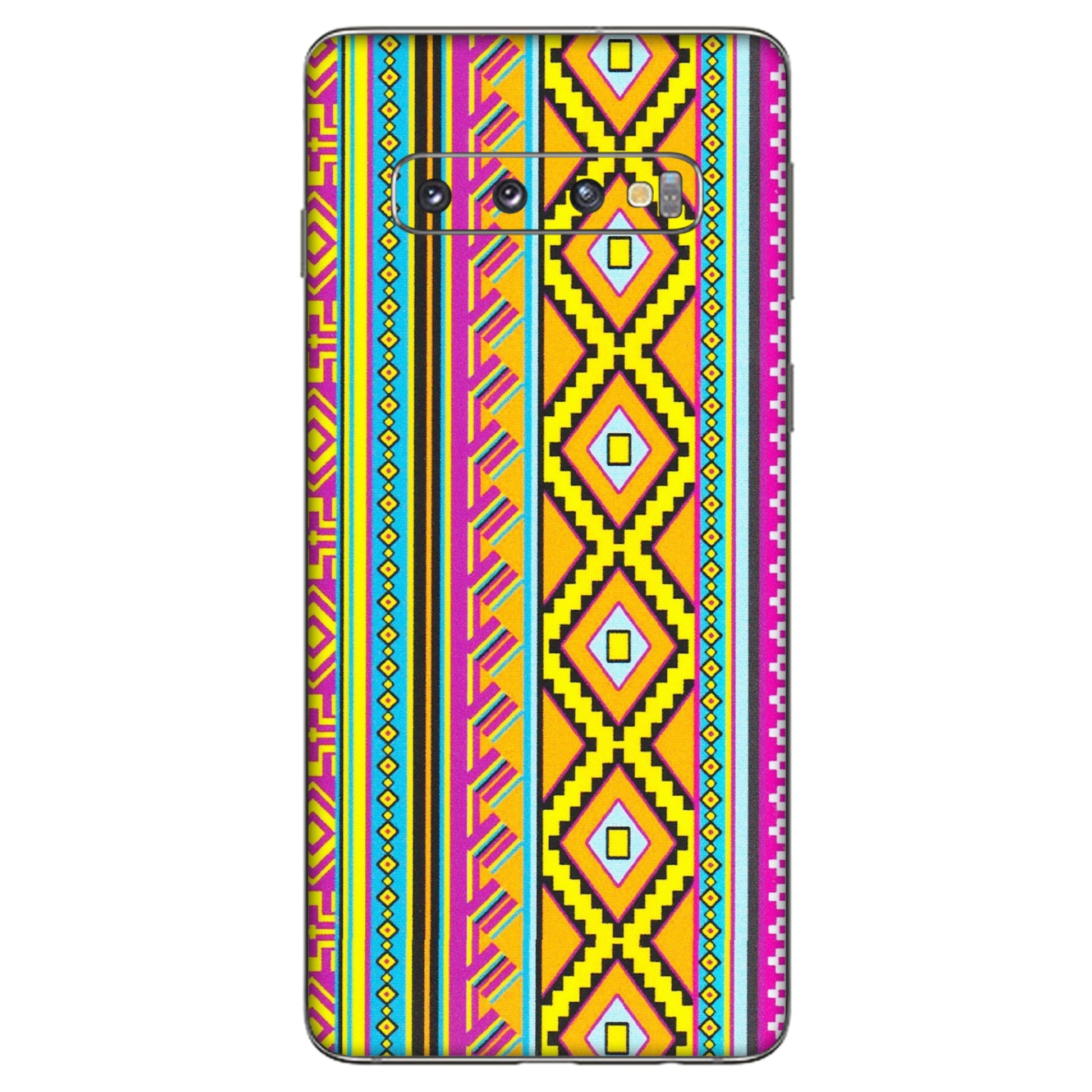 Samsung A/S Series Phone Skins (All Models) - Thai illustration - Matte Finish (M-89) Samsung Galaxy S10