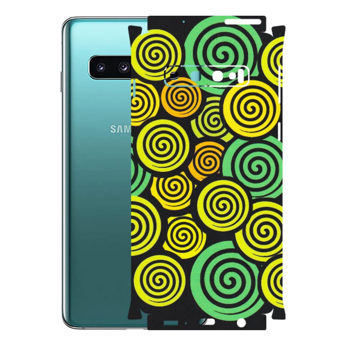 Samsung A/S Series Phone Skins (All Models) - Crazy Spiral - Matte Finish (M-91) Samsung Galaxy S10