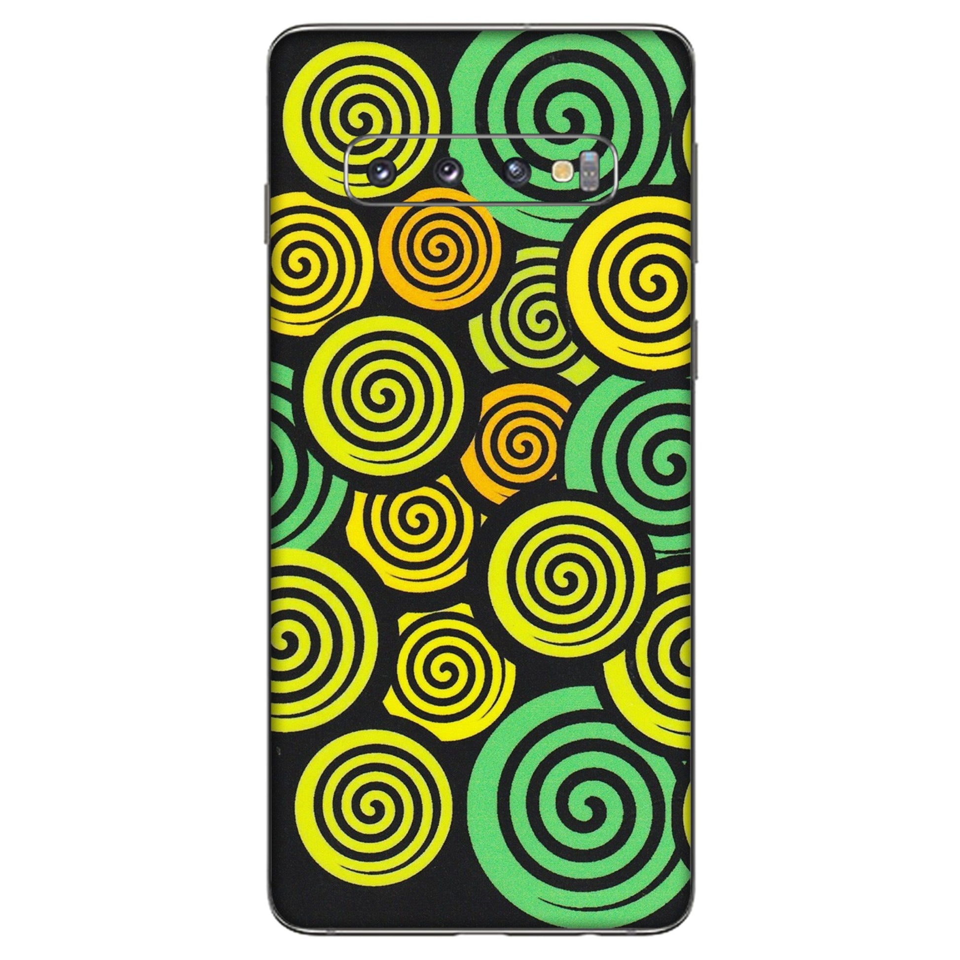 Samsung A/S Series Phone Skins (All Models) - Crazy Spiral - Matte Finish (M-91) Samsung Galaxy S10