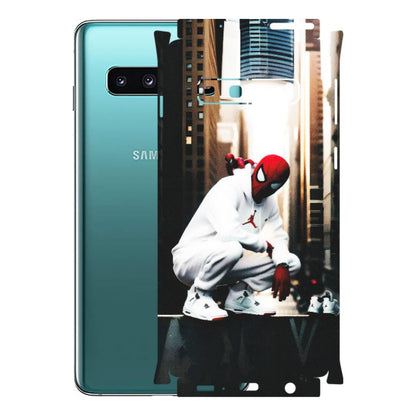 Samsung A/S Series Phone Skins (All Models) - Sportsman Spider Man - Matte Finish (M-94) Samsung Galaxy S10