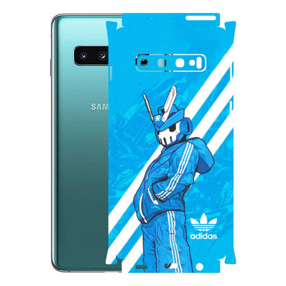 Samsung A/S Series Phone Skins (All Models) - Battle of Adidas - Matte Finish (M-98) Samsung Galaxy S10