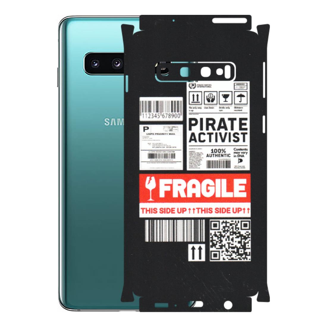 Samsung A/S Series Phone Skins (All Models) - Handle With Care - Matte Finish (M-99) Samsung Galaxy S10