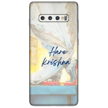 Samsung A/S Series Phone Skins (All Models) - Hare Krishna - 3D Embossed Finish (L-03) Samsung Galaxy S10 Plus