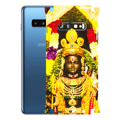 Samsung A/S Series Phone Skins (All Models) - Ram Lalla Ayodhya - 3D Embossed Finish (L-103) Samsung Galaxy S10 Plus